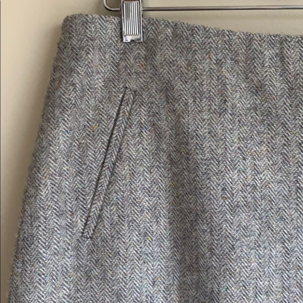 Talbot Herringbone Skirt - Picture 3 of 11